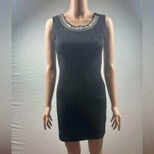 Elegant Black Sleeveless Dress